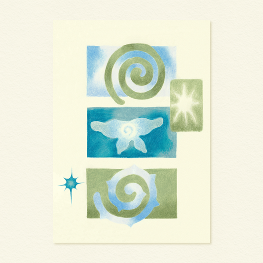 sky wind terra print